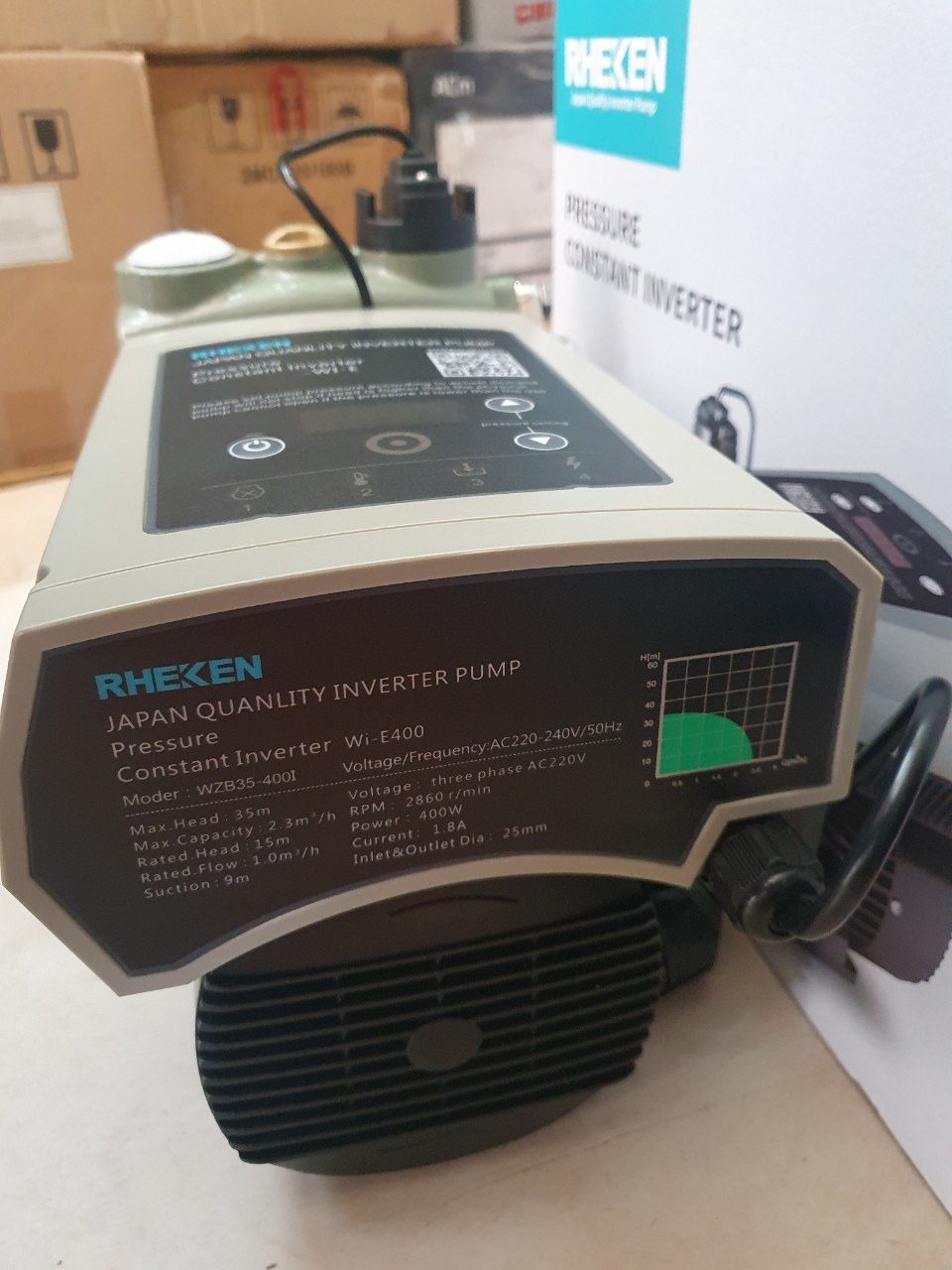 máy bơm nước Rheken WZB45-800I